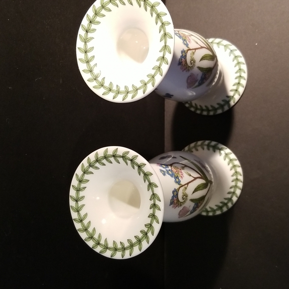 Portmeirion Pottery Candlesticks - Picture 4 of 8